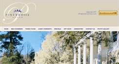 Desktop Screenshot of pinebrookmanor.com